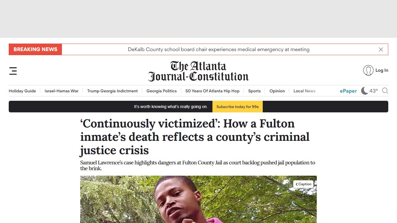 ‘Continuously victimized’: How a Fulton inmate’s death reflects a ...
